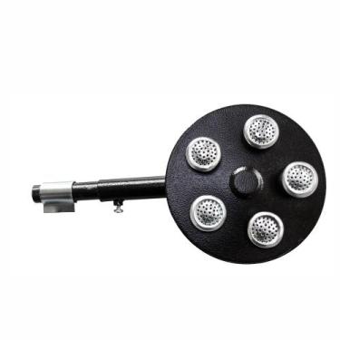 Imagem de Queimador Industrial Curto Para Fogão Regulável 6 A 13cm Roa