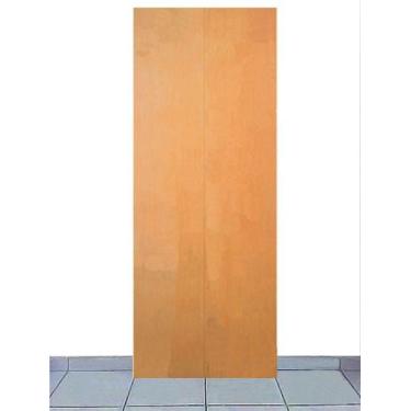 Imagem de Porta Camarão de Madeira para Pintura Branca no Modelo Lisa, 82 CM