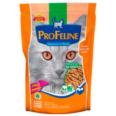 Imagem de Granulado Higiênico de Madeira PróFeline 10kg - Profeline