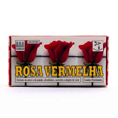 Imagem de Defumador de Rosa Vermelha Caixa com 20 Unidades - Flash