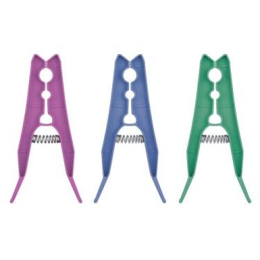 Imagem de Prendedores de Roupa Bailarina 6865 com 12 unid Flash Limp