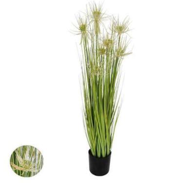 Imagem de Planta Árvore Artificial Grass Com Flor Verde 90cm - FLORESCER DECOR