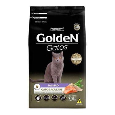 Imagem de GoldeN Gatos Adultos Salmão 3 kg - PREMIER