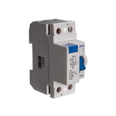 Imagem de Interruptor Diferencial Disjuntor Bipolar DR-25A Residencial Fase e Ne
