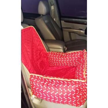 Imagem de Protetor Banco Veicular Impermeável Dianteiro Toddy Vermelho - Comfort