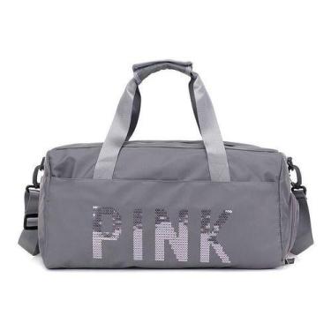 Imagem de Bolsa Feminina Pink Fitness Academia E Mala De Viagem - Unistar, Preto
