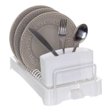 Imagem de Escorredor de Louças Prime Smart Porta Talheres Removível Metaltru 135