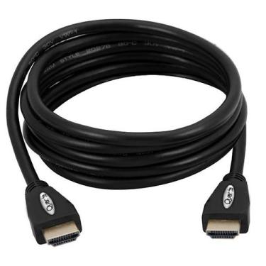 Imagem de Cabo HDMI Quanta QTHDMI100 Full HD 10 Metros - Preto