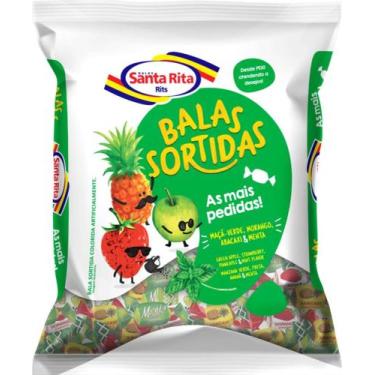 Imagem de Bala Mastigável As Mais Pedidas Sortidas 600g -  Santa Rita - Balas Sa