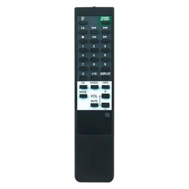 Imagem de Controle remoto de substituição RMT-C530 RMTC530 compatível com Sony CD Radio Cassette-Corder CFD-530 CFD530 146778511 Rádio Cassette Tape CD Player