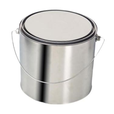 Imagem de XLWLLNJ Lata de tinta Balde de tinta de metal, recipiente de tinta, balde de tinta para verniz Material de arte faça você mesmo, 4 L