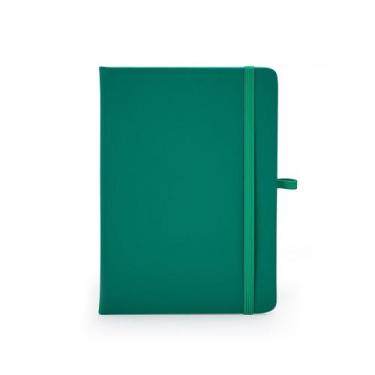 Imagem de Caderneta Tipo Moleskine 17x13 Capa Emborrachada Com Pauta Verde - Ser