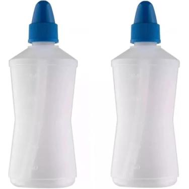 Imagem de Irrigador Para Lavagem Nasal, Frasco 250ml Kit C/2
