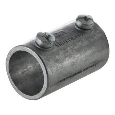 Imagem de kit 2 Conector Unidut Reto Alumínio P/ Eletroduto 1/2" - TRAMONTINA