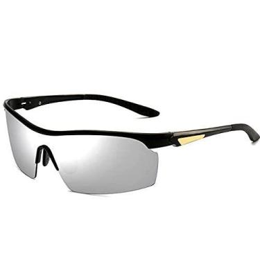 Imagem de Óculos de Sol Masculino BARCUR Sport de Alumínio Ciclismo Corrida ao A