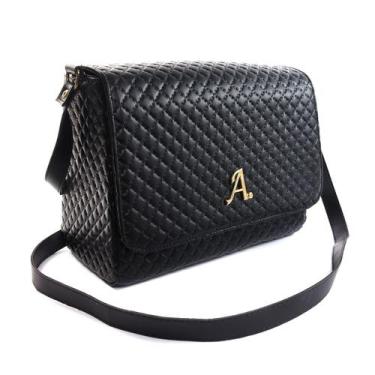 Imagem de Bolsa Feminina Baú Tampinha Alça Transversal Ajustável Lançamento - M 