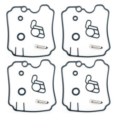 Imagem de Kit de reparo de carburador de motocicletas Conjunto de parafusos de mistura de agulhas flutuantes para XJ600NN XJ 600 XJ600 NH NN SH 4BR 4LX(4SET)