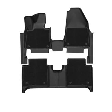 Imagem de Tapetes de carro compatíveis com ZEEKR X 2021-presente Frente Traseira Porta-malas Caixa de armazenamento Almofada à prova d'água Almofada para os pés Kit de carpete TPE Forros de carga para carro(6pc