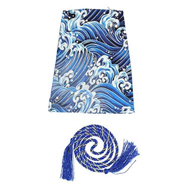 Imagem de Tampa Mudança de Marchas, Capa de Botão de Mudança de Marchas Universal Retro de Tecido Automóvel de Decoração de Interiores Tampa de Bota Com Corda Fixando para Decorar o Equipamento de Câmbio