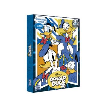 Imagem de Quebra-cabeça 500 Peças Disney Game Office  - Donald Duck 90 Toyster