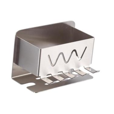 Imagem de Bothyi Espaço de economia montado na parede do cabide de dentes continua secando rack de armazenamento multifuncional, Cinza