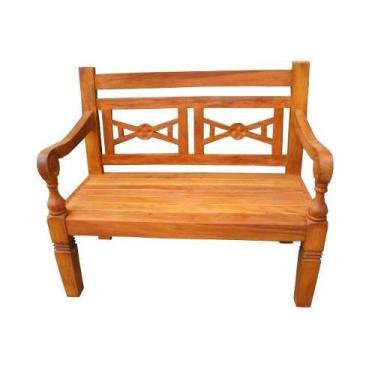 Imagem de Banco Namoradeira Atrative em Madeira de Demolição - Cód 1040