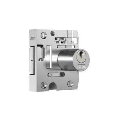 Imagem de Fechadura Blindex 2002 Cromado Cilindro Redondo - Stam