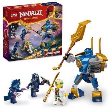 Imagem de Toy lego ninjago Jay's Mech Battle Pack 71805 para crianças a partir de 6 anos