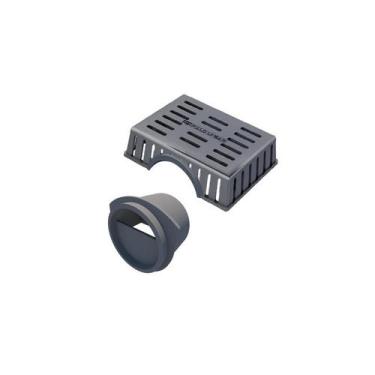 Imagem de Kit Sifão Horizontal Com Grade Retentora Linear