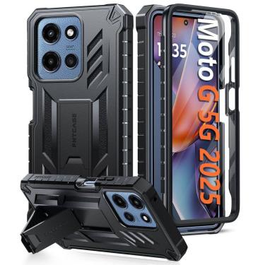 Imagem de Capa de telefone FNTCASE para Motorola Moto G 5G 2025 com suporte