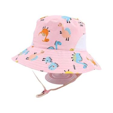 Imagem de Chapéu de Sol para Bebê - Viseira de Malha Respirável com Proteção Sol