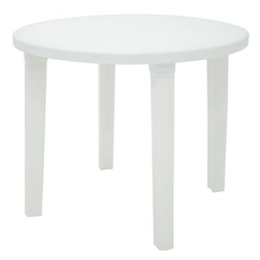 Imagem de Mesa Tramontina Cassino Polipropileno Branco