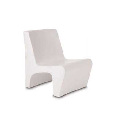 Imagem de Poltrona Berta Branca Em Polietileno Tramontina