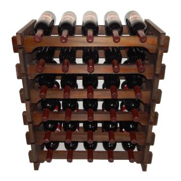 Imagem de Adega Vinho Madeira 30 Garrafas Imbuia C05