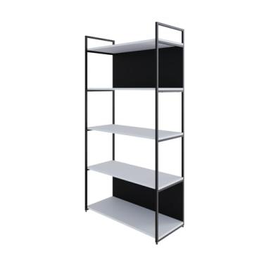 Imagem de Estante C/05 Prateleiras 152x80x33cm C/Fundo Yon