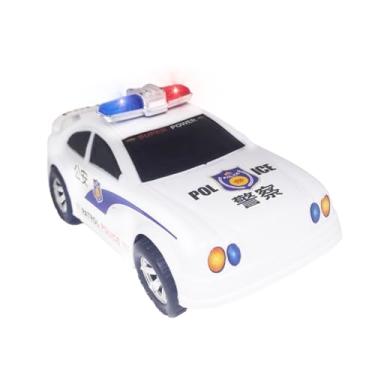 Imagem de Carrinho Policia Infantil Som Luzes Sirene Bate Volta Brinquedo