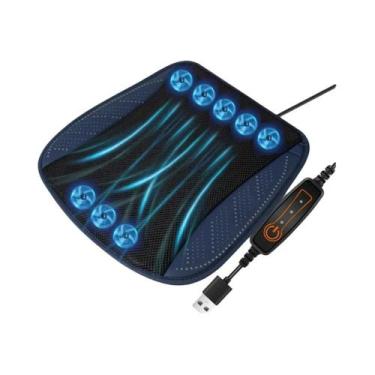 Imagem de Almofada de Resfriamento Universal para Carro com 8/5 Ventiladores USB