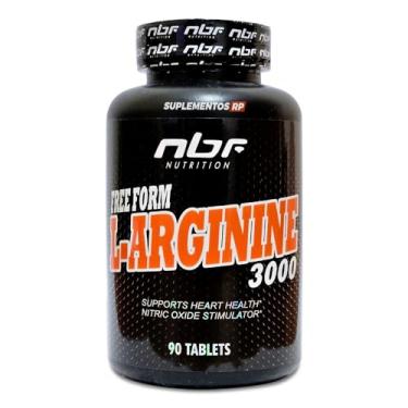 Imagem de L Arginina 3000mg - 90 Tabletes NBF Nutrition Sabor Natural