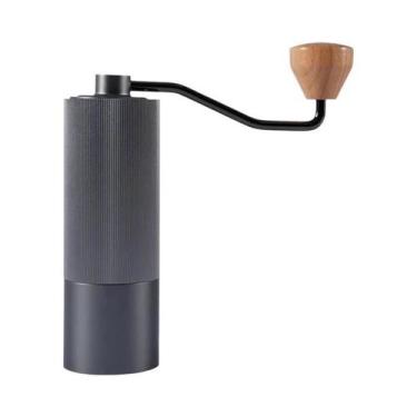 Imagem de Moedor De Café Manual Ajustável Em Aço Inoxidável CNC Profissional Par