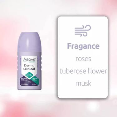 Imagem de Kit 12 desodorante roll on derma clinical women 50ml above