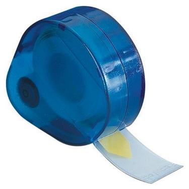 Imagem de Redi-Tag Bandeira dispensadora de flecha impressa Witness, 120 bandeiras por dispensador, 4,3 x 1,4 cm, amarela (81374)