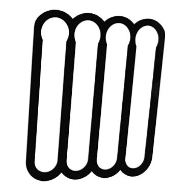 Imagem de KIMISS Porta de Cápsula da Vertuolina - Rack de Armazenamento de Cafeteria de Montagem de Parede para Cozinha, Armário e Azulejos - Organizador Elegante para Amantes de café Expresso e café (Preto)