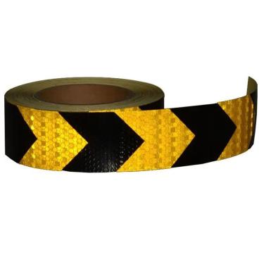 Imagem de Faixa Refletiva 25 Metros Seta Segurança Via Publica Caminhao Transito Via Publica