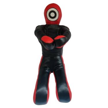 Imagem de oshhni Manequim de luta livre Jiu Manequim vazio para prática Equipamento de treinamento multifuncional portátil para artes marciais Taekwondo Boxe