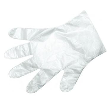 Imagem de LUVAS PLASTICAS DESCARTAVEIS PACOTE C/100UN APLICAÇÃO DE TINTURAS E PRODUTOS QUIMICOS DE BELEZA