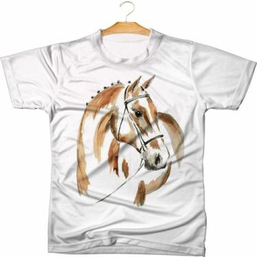 Imagem de Camiseta Blusa Cavalo Feminino Masculino Infantil - 04 - MAHALO CAMISE