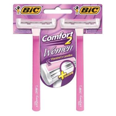 Imagem de Aparelho de Depilação Bic Comfort Twin For Women - 12 Embalagens com 2
