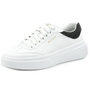 Imagem de Skechers Sapatilhas Skech-lite Pro Femininas, Branco/preto, 6