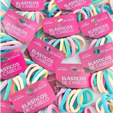 Imagem de KIT 72 Xuxinha Para Cabelo Elástico para Cabelo Scrunchie