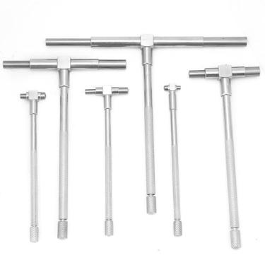 Imagem de Xixian Medidor Telescópico, 6pcs/conjunto de 8-150mm Medidor de Diâmetro Interno Ajustável de 8-150 Mm, Ferramentas de Medição de Precisão Com Alças de Ação Dupla e Tensão Constante